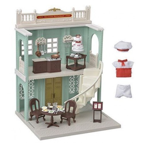 Sylvanian Families - Delicious Restaurant - Town Series 